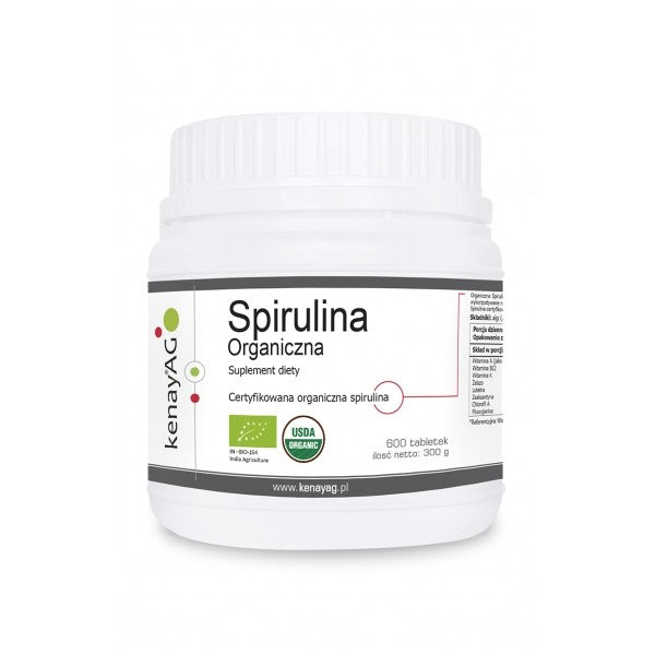 KENAY EKO orgaaniline spirulina 600 tabletti