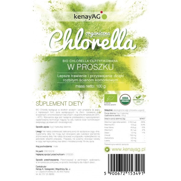 KENAY EKO klorella 100 g