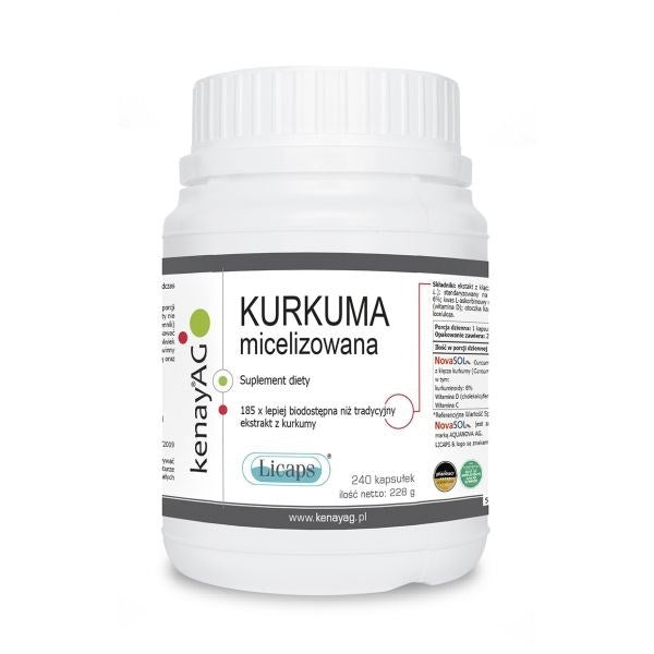 KENAY Mikroniseeritud kurkum 240 kapslit