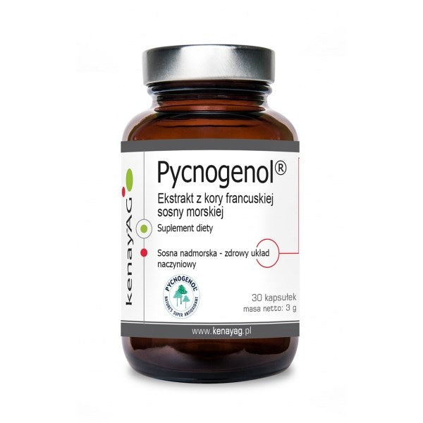 KENAY Pycnogenol 100 mg - Prantsuse rannikumänni koore ekstrakt 30 kapslit