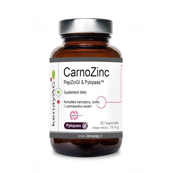 KENAY CarnoZinc – karnosiini tsink ja laktobatsillid 60 kapslit