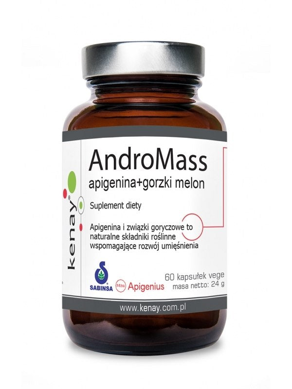 KENAY AndroMass – Apigeniin + mõru melon 60 kapslit