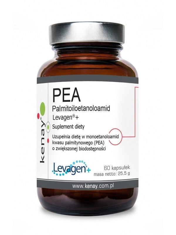 KENAY PEA Palmitoylethanolamide Levagen + 350 mg 60 kapslit