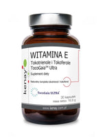KENAY vitamiin E tokotrienoolid ja tokoferoolid TocoGaia Ultra 30 kapslit
