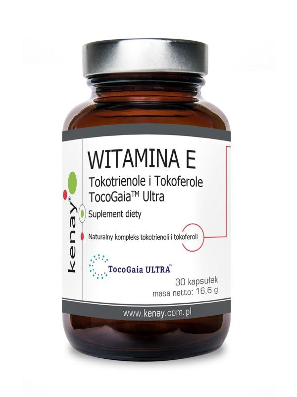 KENAY vitamiin E tokotrienoolid ja tokoferoolid TocoGaia Ultra 30 kapslit