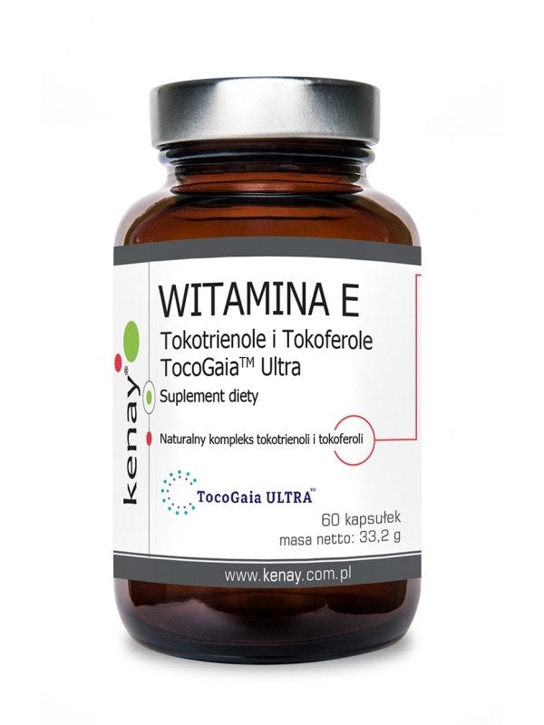 KENAY vitamiin E tokotrienoolid ja tokoferoolid TocoGaia Ultra 60 kapslit