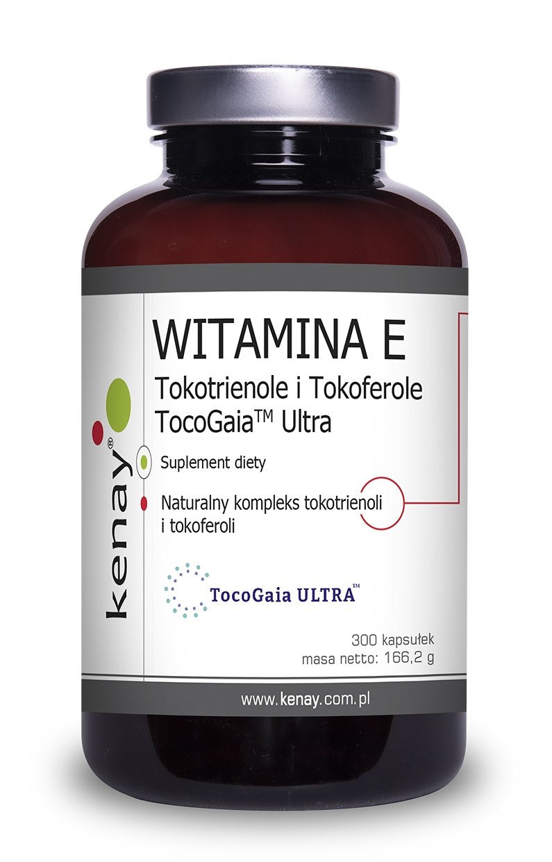 KENAY vitamiin E tokotrienoolid ja tokoferoolid TocoGaia Ultra 300 kapslit