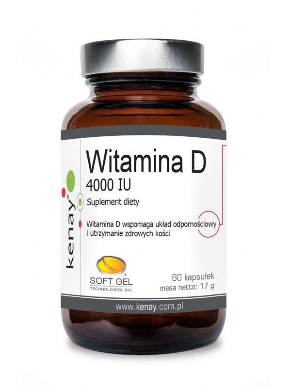 KENAY Vitamiin D3 4000 RÜ 60 kapslit