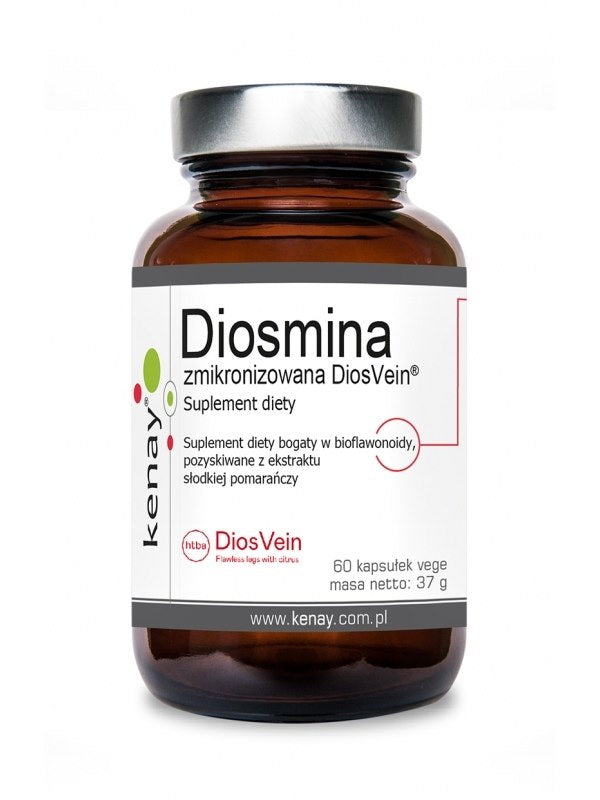 KENAY Diosmin mikroniseeritud DiosVein 60 kapslit