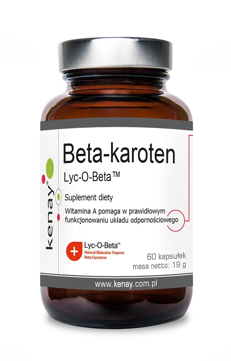 KENAY Beetakaroteen Provitamiin A Lyc-O-Beta 60 kapslit