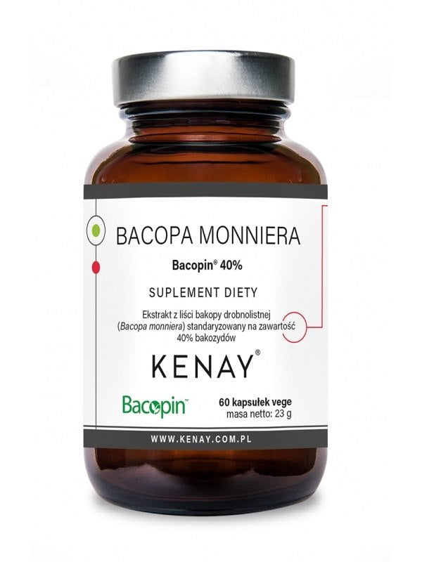KENAY Bakopa Monniera Bacopin 40% 60 kaps.