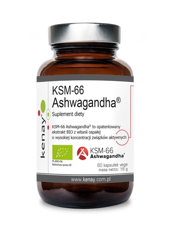 KENAY EKO Ashwagandha KSM-66 60 kapslit