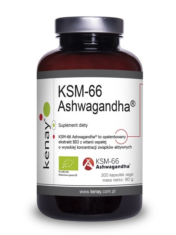 KENAY EKO Ashwagandha KSM-66 300 kapslit