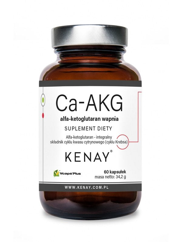 KENAY Ca-AKG kaltsiumalfaketoglutaraat 60 kapslit