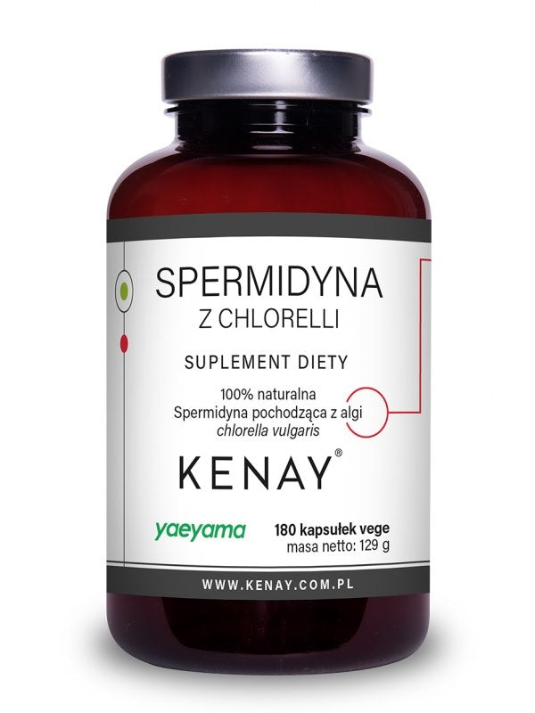 KENAY spermidiin klorellaga, 180 kapslit