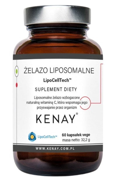 KENAY LipoCellTech™ liposomaalne raud 60 kapslit