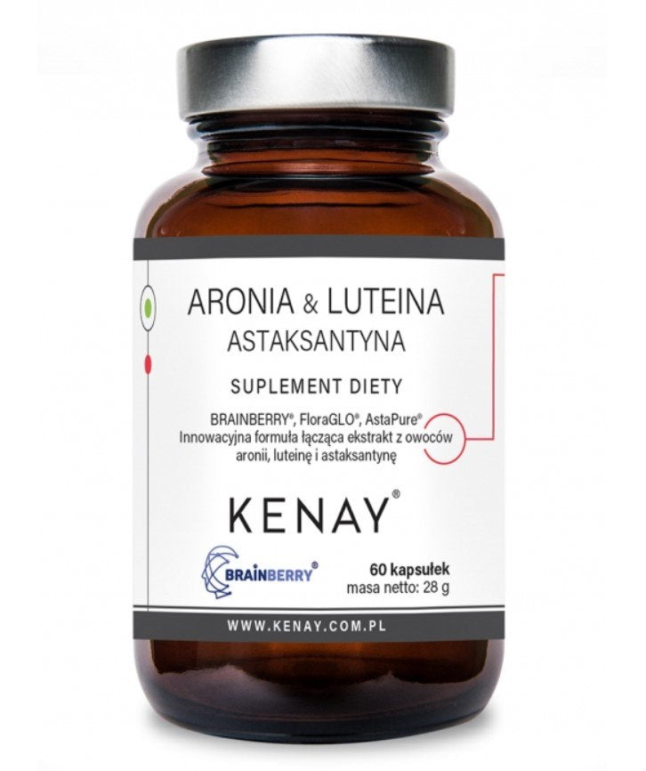 KENAY Aroonia & Luteiin Astaksantiin 60 kapslit