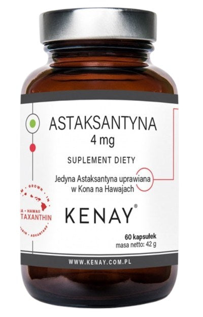 KENAY Astaksantiin 4 mg 60 kapslit