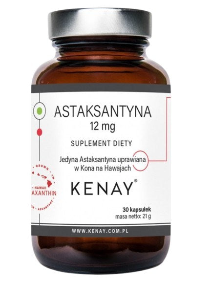 KENAY astaksantiin 12 mg 30 kapslit