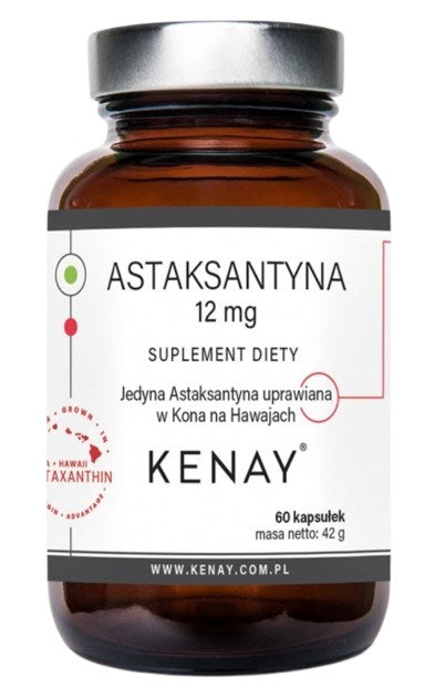 KENAY Astaksantiin 12 mg 60 kapslit