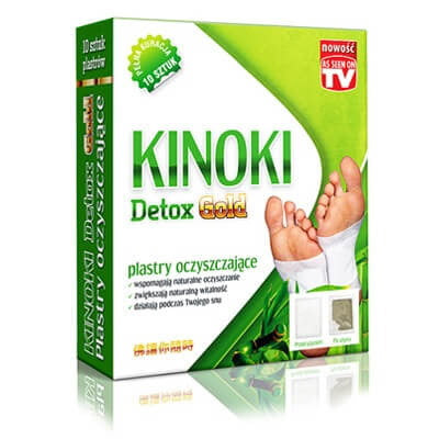 AURA HERBALS KINOKI Detox Gold puhastavad plaastrid 10 tk.