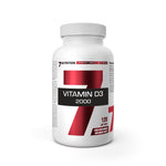 7Nutrition Vitamin D 2000 – D-vitamiin 2000 IU 120 kaps.