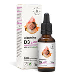 AURA HERBALS vitamiin D3 imikutele 400 RÜ – tilgad 30 ml