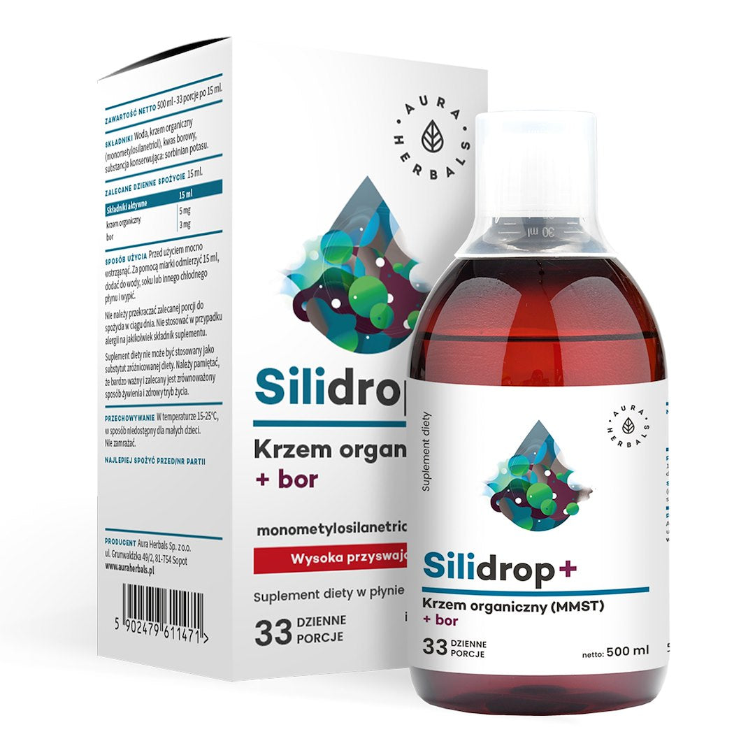 AURA HERBALS Silidrop + räni + boorhape 500 ml