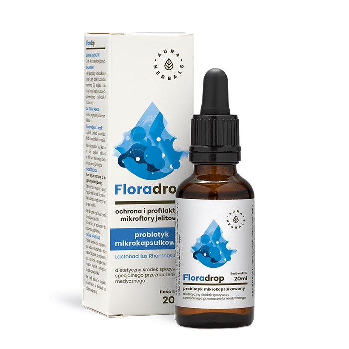 AURA HERBALS Floradrop – Lactobacillus Rhamnosus GG – probiootikum – tilgad 20 ml