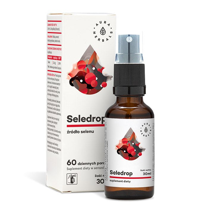 AURA HERBALS Seledrop – seleen 110 µg, naatriumselenaat IV – sprei 30 ml