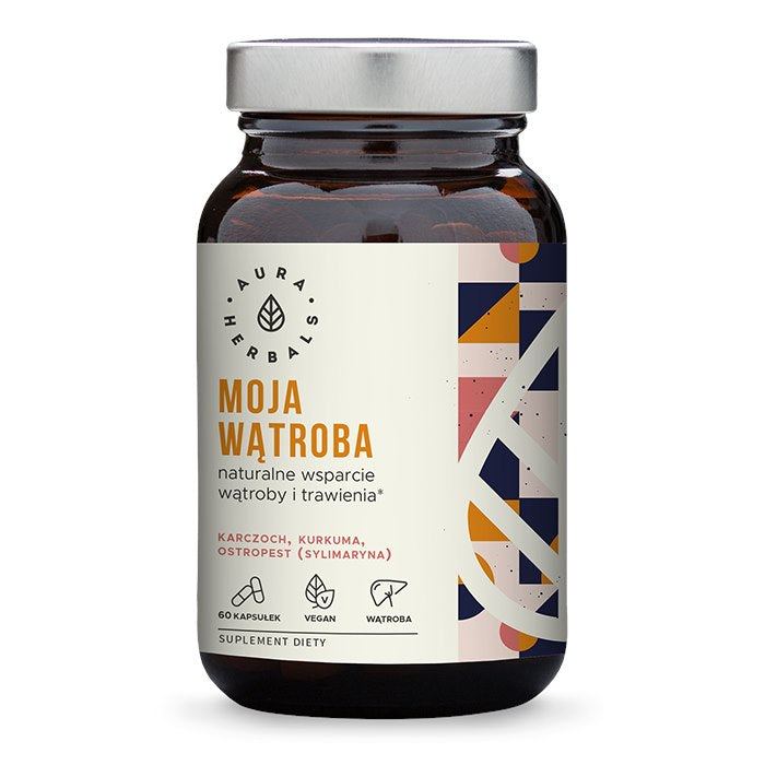 AURA HERBALS Minu maks: artišokk + piimohakas + kurkum 60 kaps.