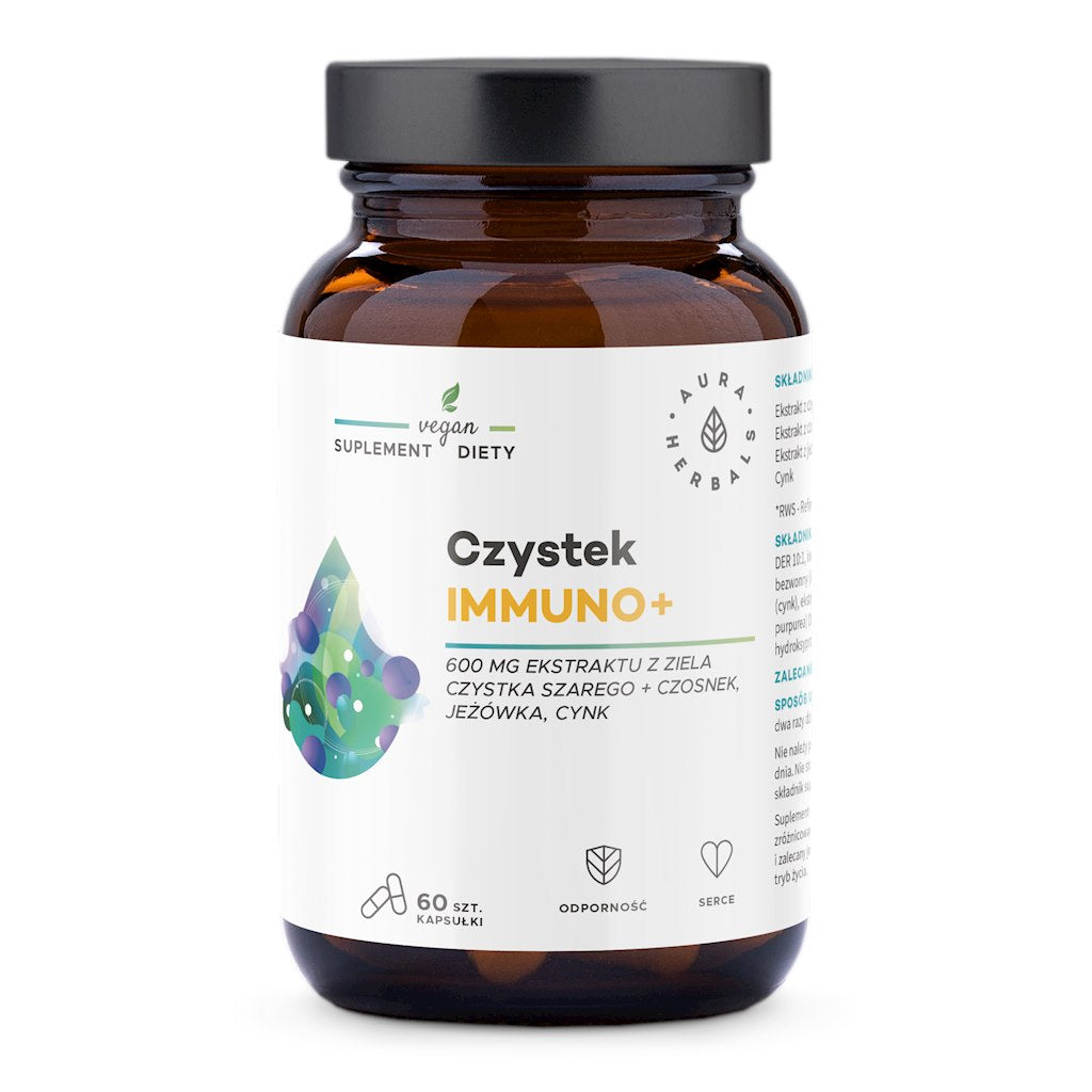 AURA HERBALS Cistus Immuno+ 60 kaps.