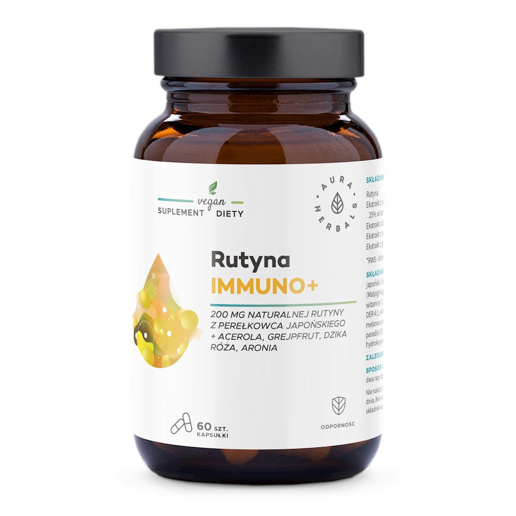 AURA HERBALS Rutiin Immuno+ 60 kapslit