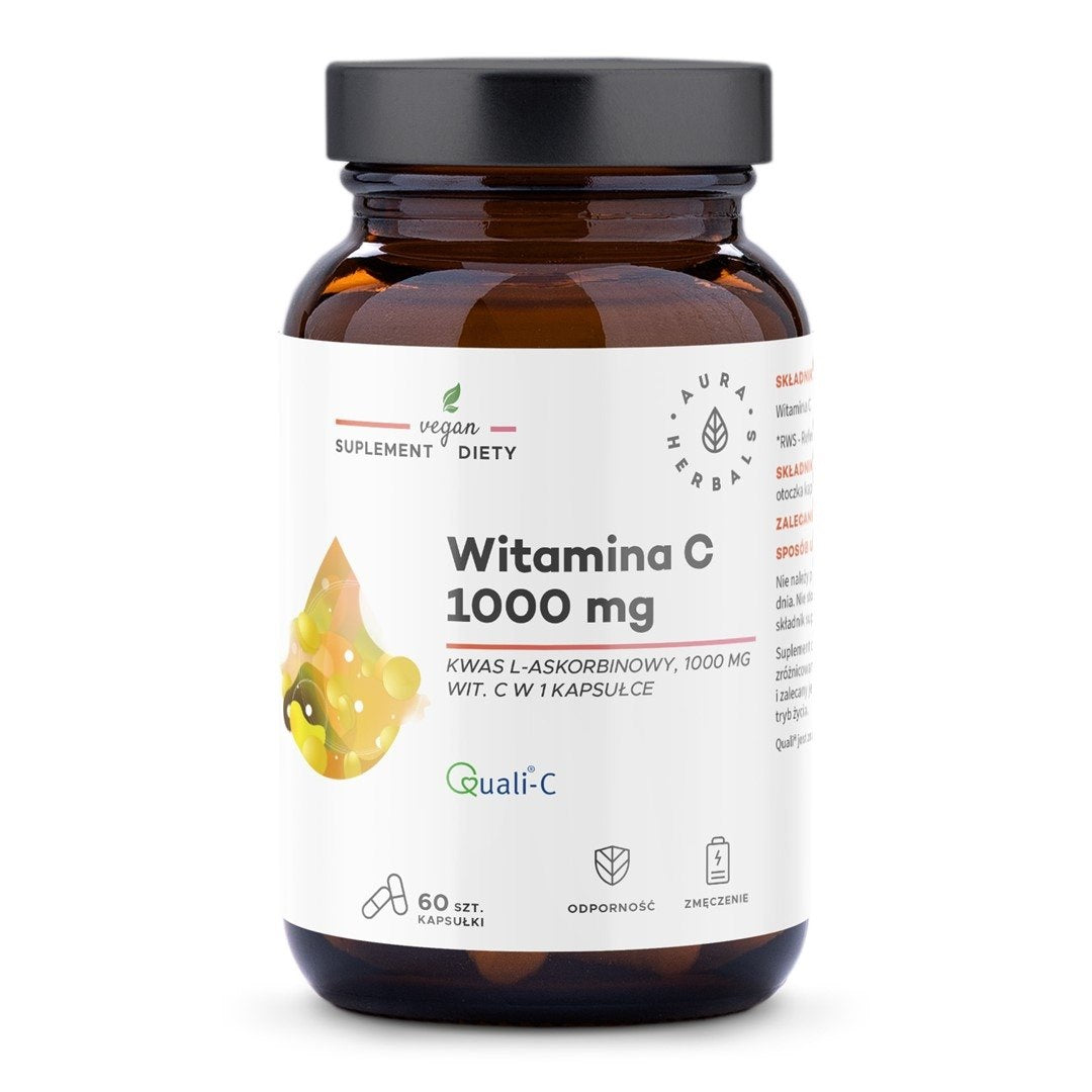 AURA HERBALS vitamiin C 1000 mg 60 kapslit