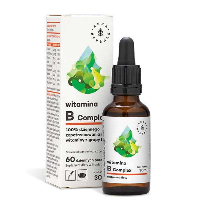 AURA HERBALS vitamiin B kompleks 30 ml
