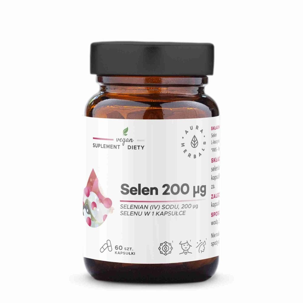 AURA HERBALS Seleen 200 µg 60 kapslit