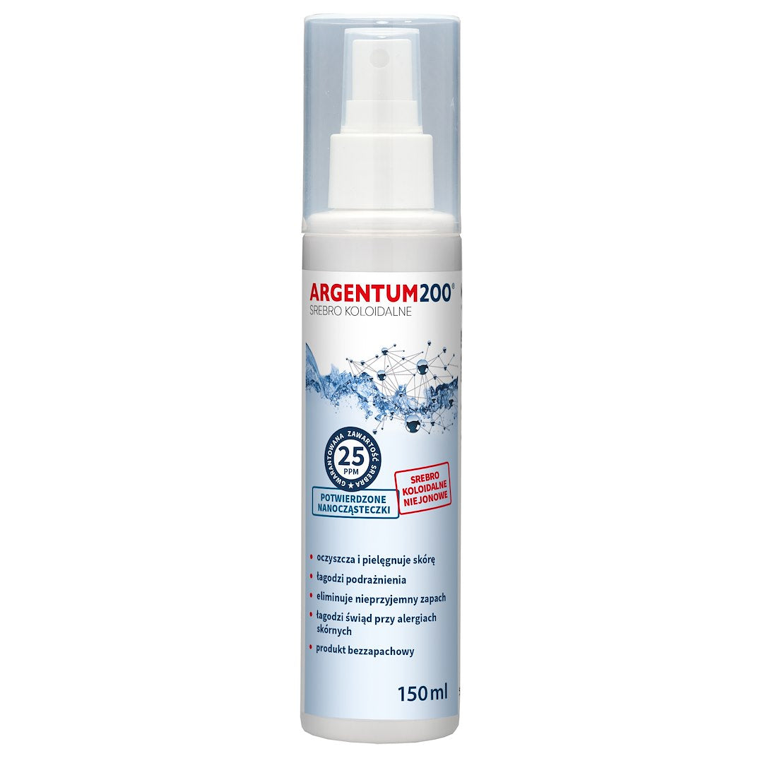 AURA HERBALS Argentum200 25 ppm kolloidhõbe, aerosool 150 ml