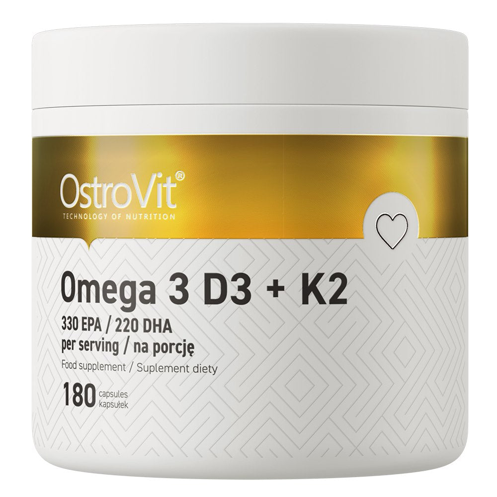 Ostrovit Omega 3 D3+K2 180 kapslit