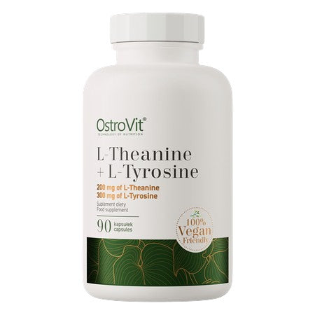 Ostrovit L-teaniin + L-türosiin Vege 90 kapslit