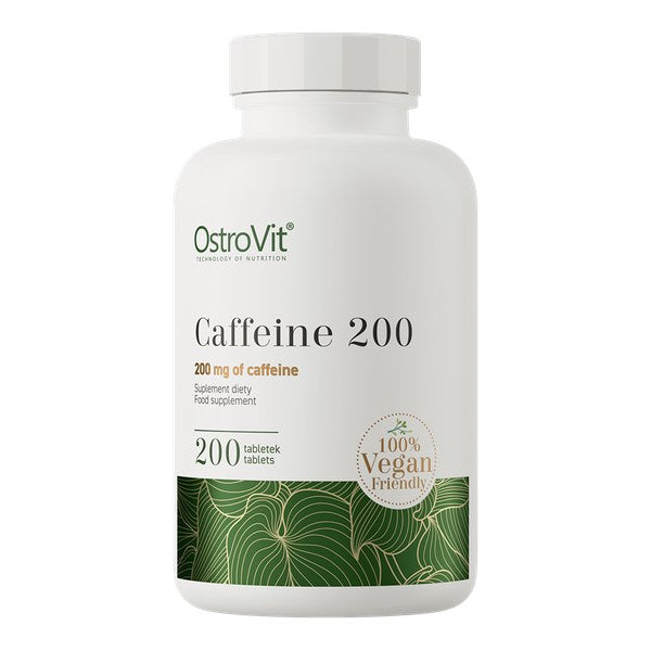 OstroVit kofeiin 200 mg VEGE 200 tabletti
