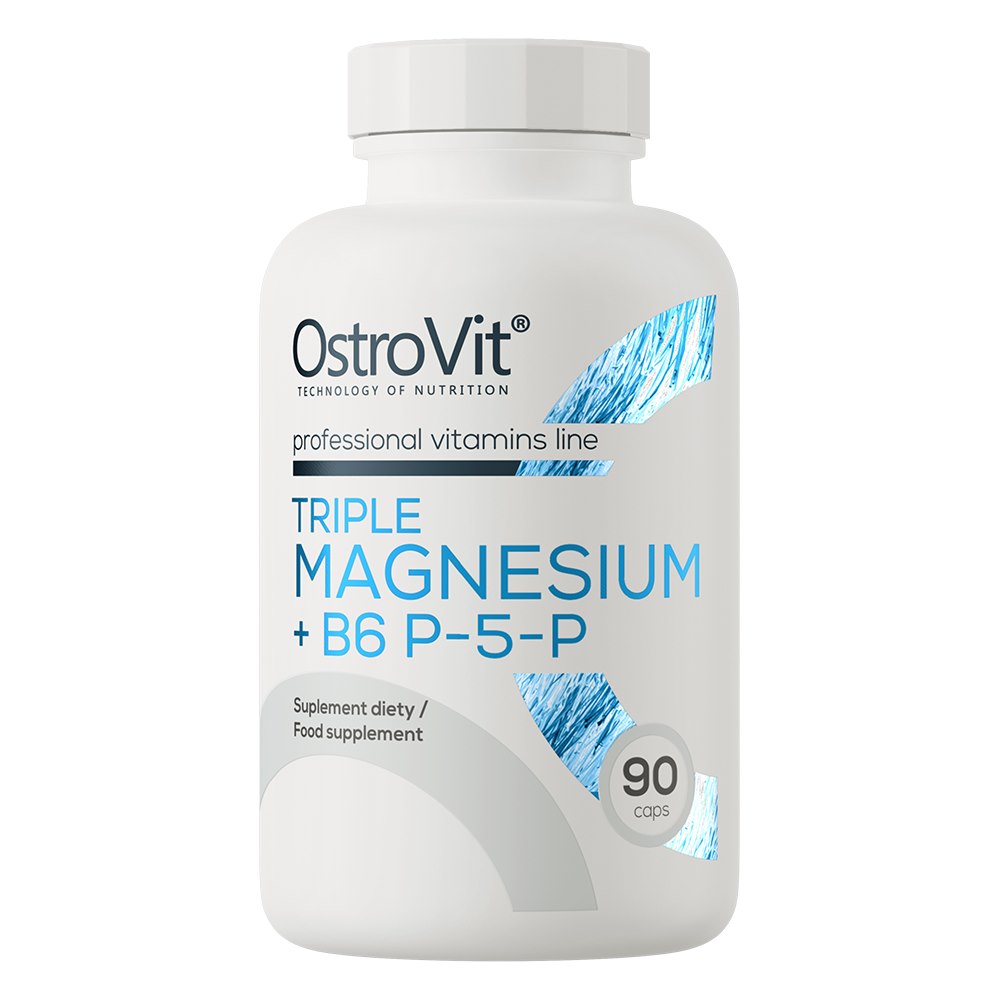 Ostrovit Triple Magnesium + B6 P-5-P 90 kapslit