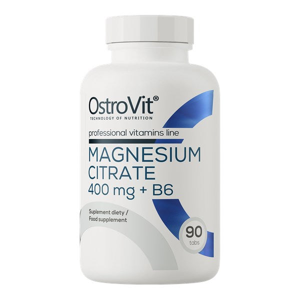 OstroVit magneesiumtsitraat 400 mg + B6 90 tabletti