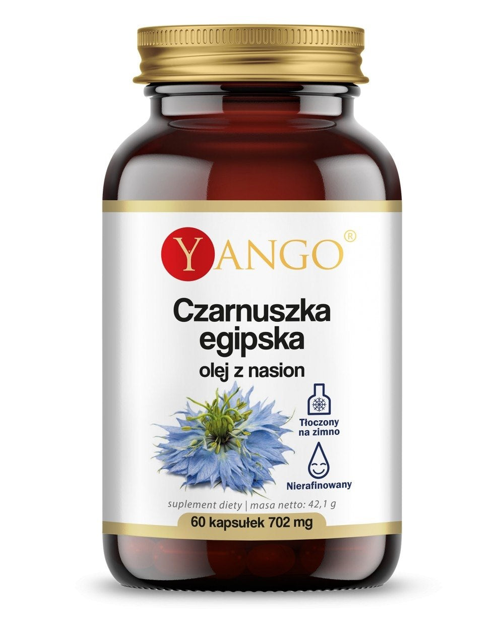 Yango Egiptuse mustköömneõli 500 mg 60 kapslit
