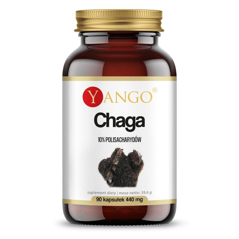 Yango Chaga ekstrakt – 10 % polüsahhariide 90 kapslit