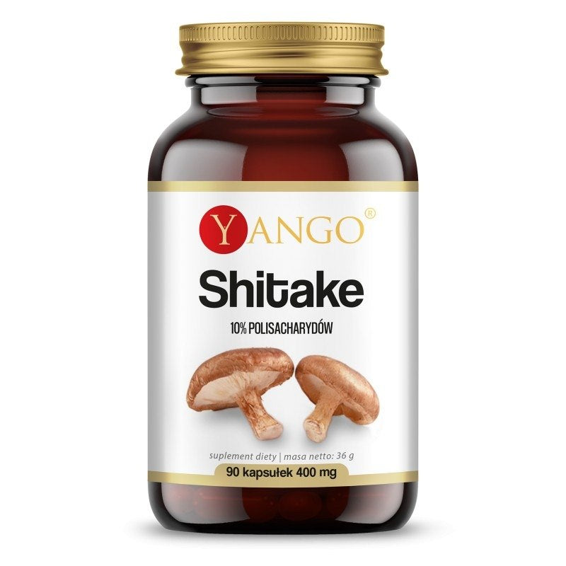 Yango Shiitake – ekstrakt 10% polüsahhariide 90 kapslit