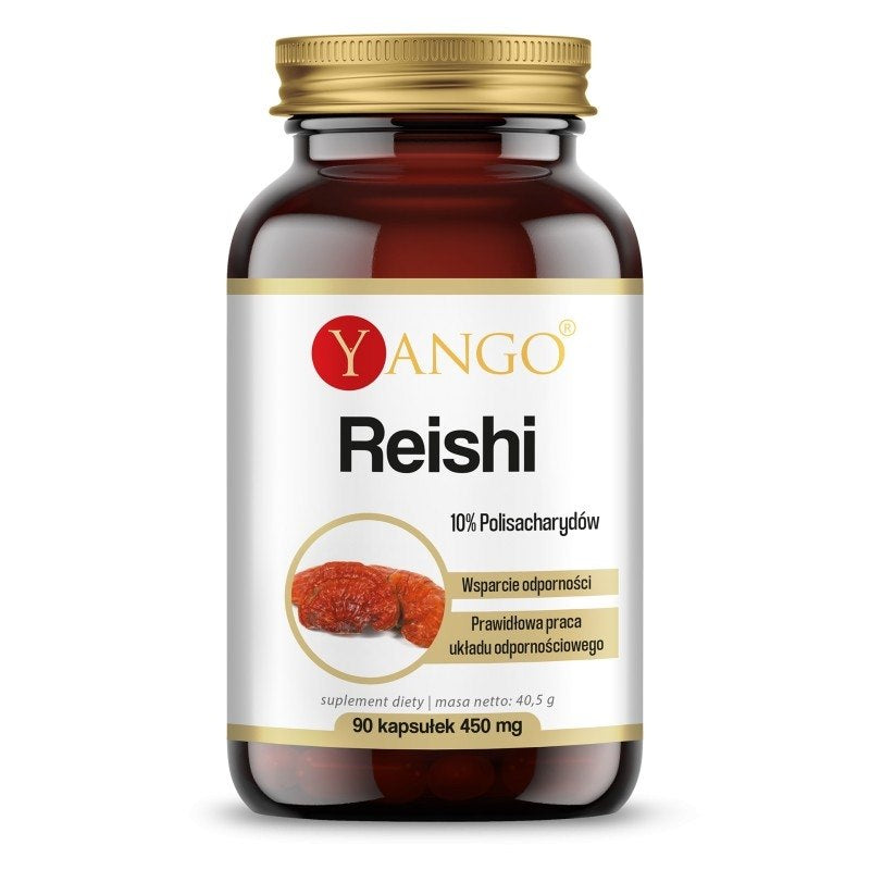 Yango Reishi - 10% polüsahhariide sisaldav ekstrakt 90 kapslit