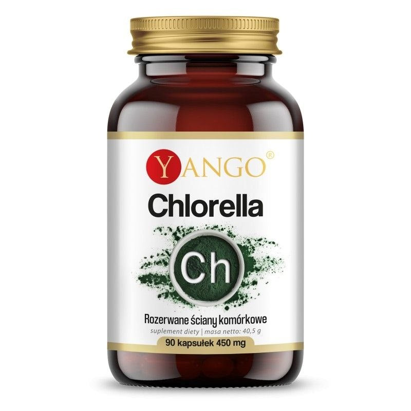Yango Chlorella - lõhutud rakuseinad 90 kapslit