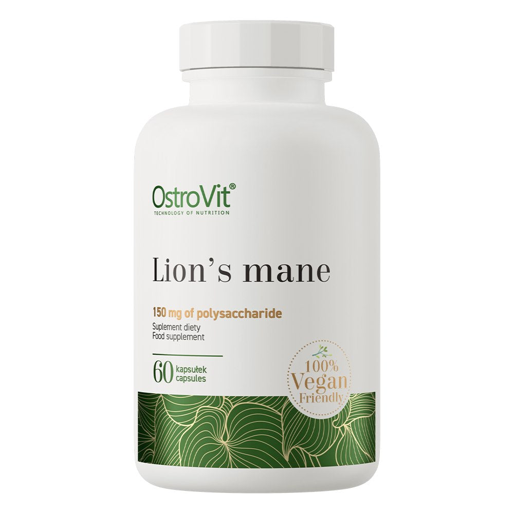 Ostrovit Lion's Mane 500 mg VEGE 60 kapslit