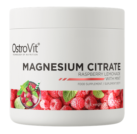 Ostrovit magneesiumtsitraat – vaarika-piparmündi limonaad 200 g