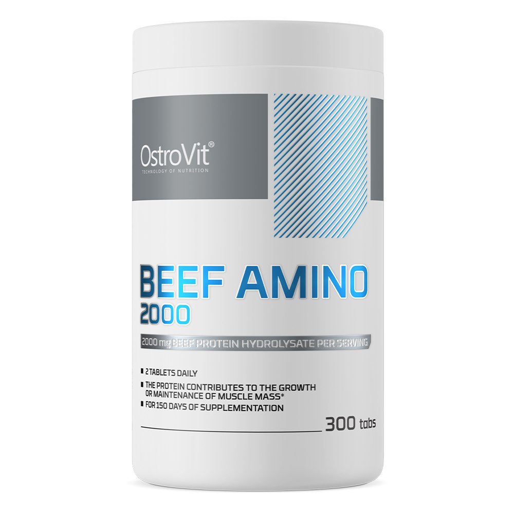 OstroVit Beef Amino 2000 mg 300 tabletti